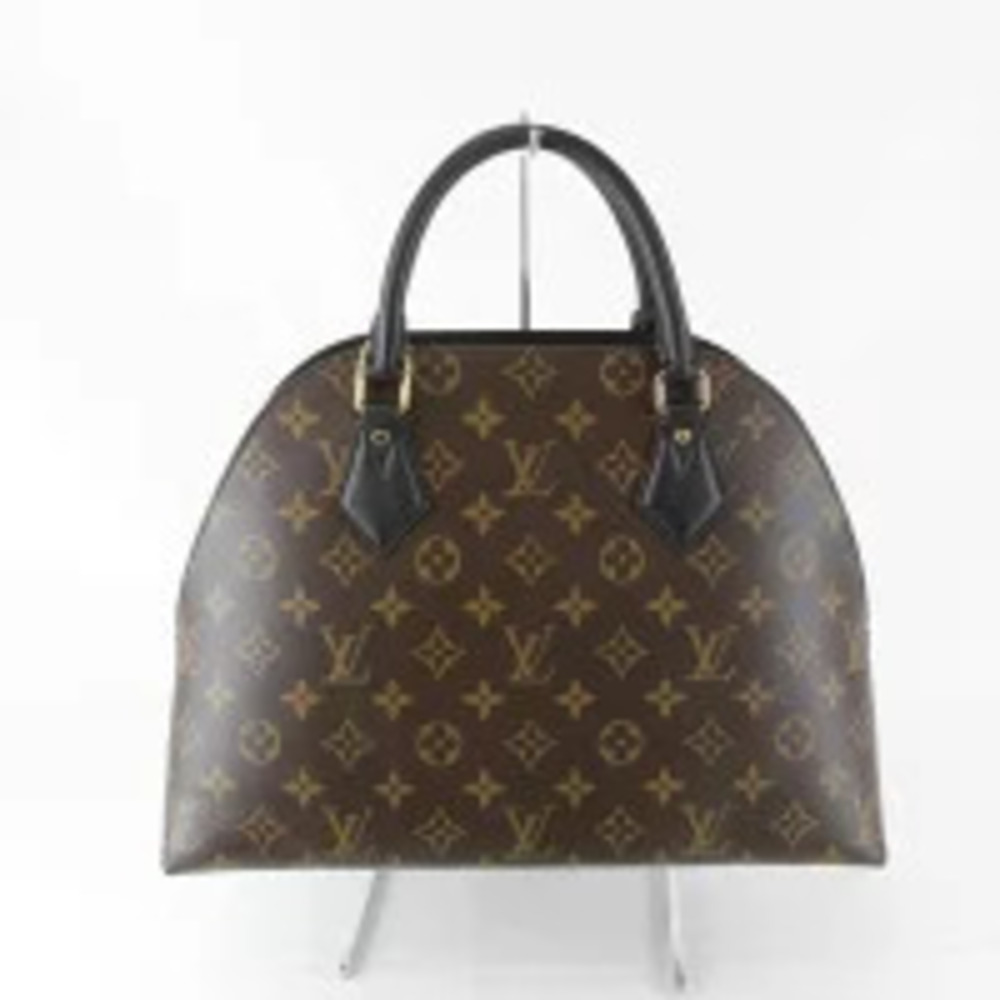 Louis Vuitton Shoulder Canvas Bag Alma Monogram Handbag into Brown